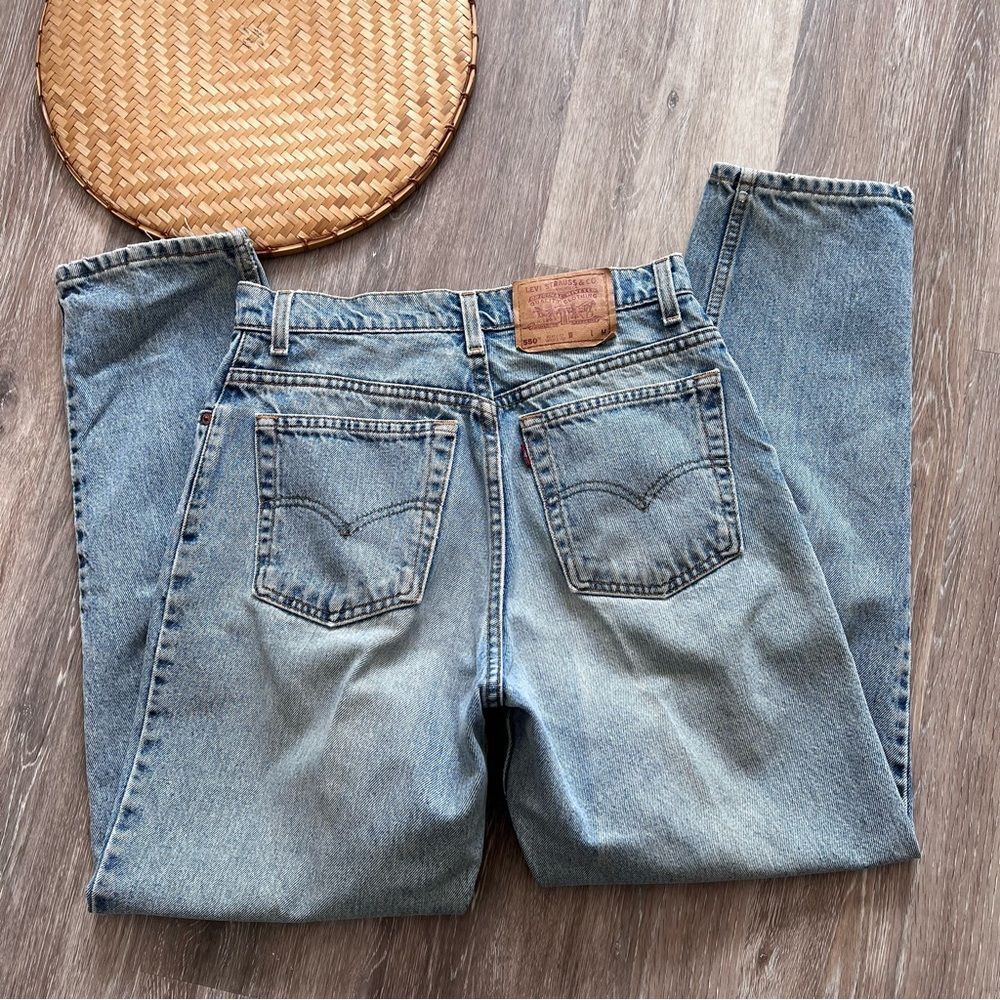 Vintage Levi’s 550 mom jeans high rise 90’s‎ women’s size 10